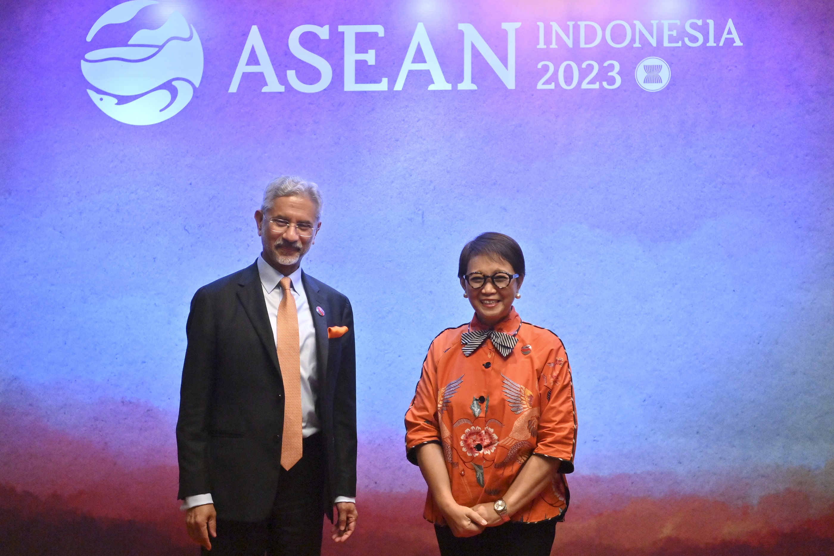 Indonesian Foreign Minister Meet Indian Foreign Minister to Discuss Myanmar and G20